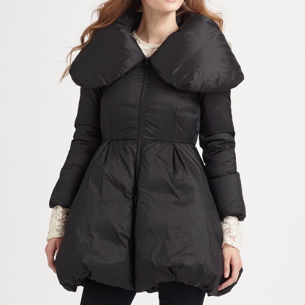 ❌SOLD❌ Alice + Olivia Blakely black puffer coat